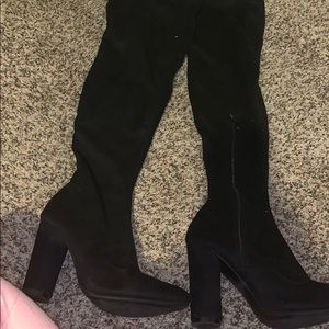 Thigh high boots
